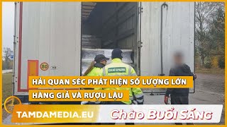 TamdaMedia | CHÀO BUỔI SÁNG - 13.01.2025 | Hải quan Séc phát hiện số lượng lớn hàng giả và rượu lậu