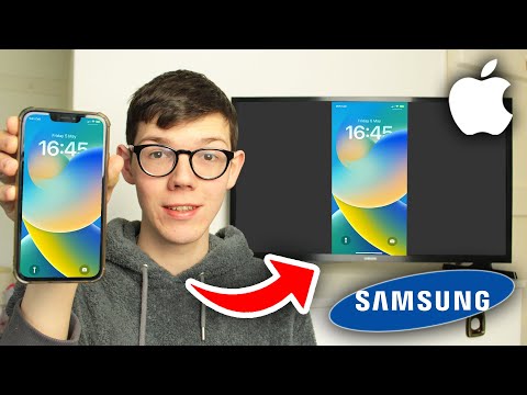 Can you mirror from iPhone to Samsung TV?