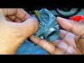 kymco visar 110cc carburetor overflow problem solution