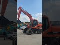 doosan dh150 wheel excavator