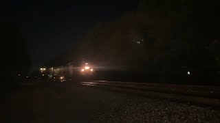 Amtrak P053 Auto Train Heads SB With AMTK Engines 150 \u0026 835 Departing Florence SC