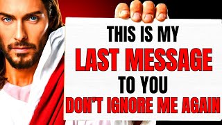🛑SERIOUS!!"THIS IS MY LAST MESSAGE TO YOU"| God's Message Today #godmessagetoday #godmessage