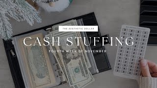 Cash Stuffing | $970 | November No. 4 | Jeulia Jewelry Black Friday | Dave Ramsey Inspired