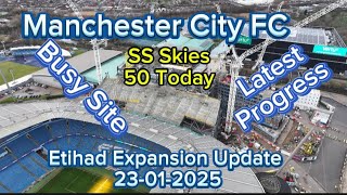 Manchester City FC Etihad Stadium Expansion Update 23-01-20205