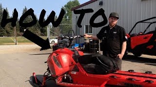 How To Summerize a 850 E-TEC Ski-Doo Snowmobile