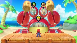 Super Mario Party Minigames - Mario vs Wario vs Luigi vs Peach (Master CPU) #3
