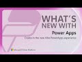 Create in the new Vibe.PowerApps experience
