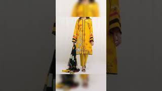 Latest lawn dress designs collection 2025 #ytshorts #shortfeed #ytstudio #shorts