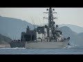 m250130c【4k】海上自衛隊 護衛艦『あけぼの』 佐世保基地 入港