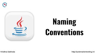 Naming Conventions in Java | Java Tutorial For Beginners | Java Programming | Java Basics