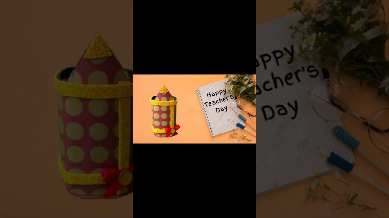 Teacher S Day Diy Craft Idea Teacher S Day Diy Diy Teacher S Day