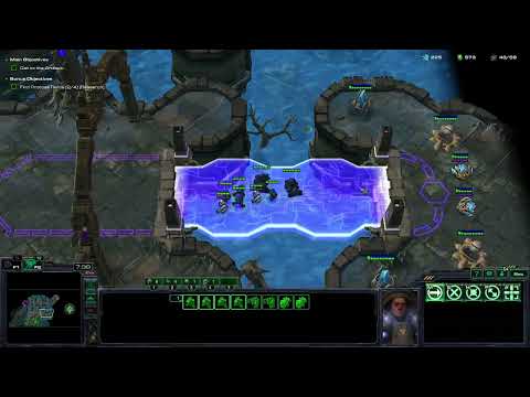 Starcraft 2 Wings Of Liberty Smash And Grab/The Evacuation - YouTube