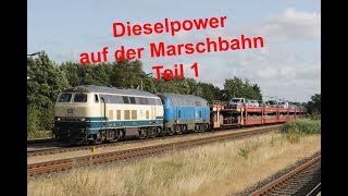 3x Oberfranken - Vorbild (5): Dieselpower auf der Marschbahn (Teil 1)