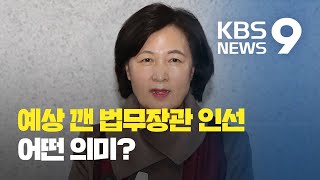 청와대-검찰 전면전, ‘추다르크’ 돌파할까? / KBS뉴스(News)