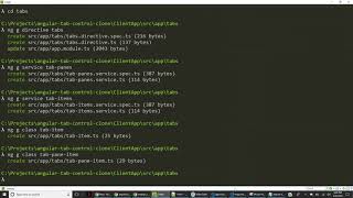Create a data driven tab component from scratch in Angular 5, bootstrap 4.1 and TypeScript