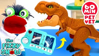 Fizzy The Pet Vet Takes Care Of Dinosaurs, Mamma Turtle, Cute Puppies & More! | Compilation For Kids