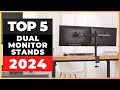 Best Dual Monitor Stands 2024 [watch before you buy]