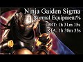 [World Record] Ninja Gaiden Sigma Normal Equipment% 1:31:15 LRT 1:38:33 RTA