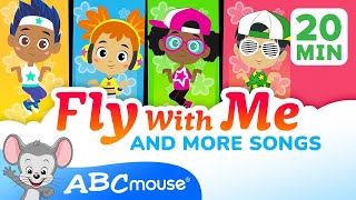 Fly With Me! 🐦 🐝 🐧 & More Songs for Kids | 20 Minute Music Video Compilation | ABCmouse