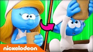 The Smurfs Transform Into BABIES?! 🍼 | Nickelodeon Cartoon Universe