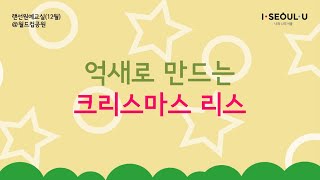 [랜선원예교실] 억새로 만드는 크리스마스 리스ㅣ서울의 공원