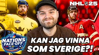 Kan jag vinna 4 Nations som Sverige på NHL 25?!