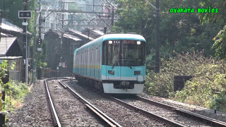 【京阪電鉄】　京津線　40‰急勾配を行く