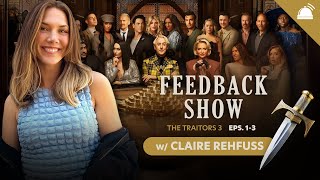 Claire Rehfuss on The Traitors US Season 3 Eps 1-3 Feedback