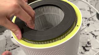 How to replace filter for BISSELL MYair Air Purifier