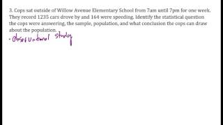 Lesson 5- Using Sample Data to Estimate Population Parameters