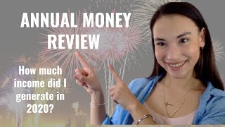 Annual Money Review - How Much Income Did I Generate in 2020? (Part 1 of 4)