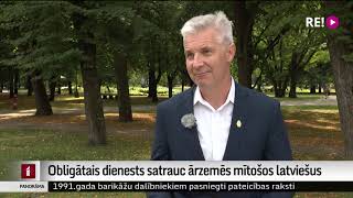 Obligātais dienests satrauc ārzemēs mītošos latviešus