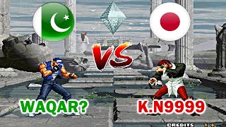 SNK vs. Capcom - SVC Chaos Super Plus - WAQAR? vs K.N9999 FT10