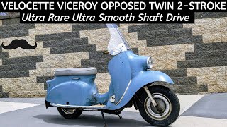 Ultra Rare Velocette Viceroy Scooter - Opposed Twin 2-Stroke - What?