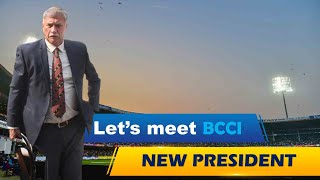 ROGER BINNY..bcci new president