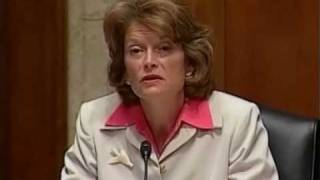 Shrimper Shows Outrage to Oil Shill Sen. Lisa Murkowski (Diane Wilson)