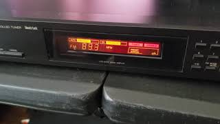 JVC FX-97 FM AM Radio Computer Controlled Tuner Quartz Lock