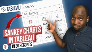 Build Sankey Charts in Tableau 24.2 in 30 seconds | Tableau Viz Extensions