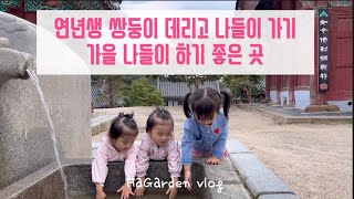 (번외편) 연년생 쌍둥이 데리고 놀러가기 | 자연과 동물과 함께하는곳 | 가을 나들이