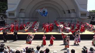 【４K】ぞっこん町田98'　 原宿表参道元気祭　スーパーよさこい2018　代々木公園ステージ　2018 8 26