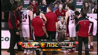 Perth Wildcats @ Melbourne Tigers | 2nd Quarter | NBL 2011-12 | Round 25