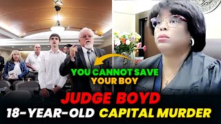 18-Year-Old Accused in Capital Murder: Judge Boyd Makes Bold Courtroom Decision