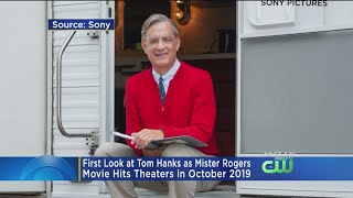 Newly Released Photos Show First Look Of Tom Hanks As Mister Rogers