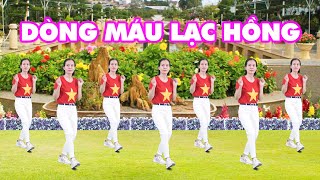 Dòng Máu Lạc Hồng | Bài Dân Vũ Mới | Dân Vũ | Khiêu Vũ Thể Thao | Nhóm Nhảy Sắc Màu