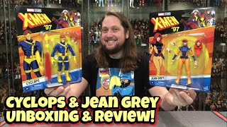 Cyclops \u0026 Jean Grey X-Men 97 Marvel Legends Unboxing \u0026 Review!