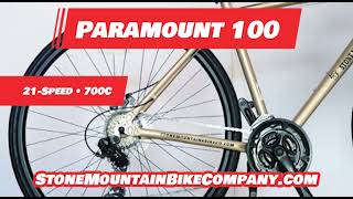 PARAMOUNT 100 BEIGE 21-Speed Hybrid Bicycle