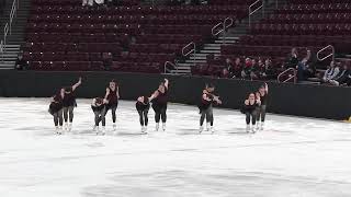 Princeton University SST | Open Collegiate Free Skate | 2025 Eastern SyS Sectional Championships