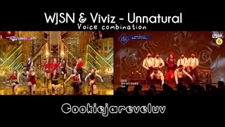 WJSN \u0026 VIVIZ - Unnatural Voice Combination