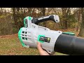 litheli 20v battery operated leaf blower 🍁 85mph amazon leaf blower