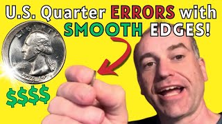 Are Quarters With No Ridges ERROR Coins? What Are They WORTH?!
